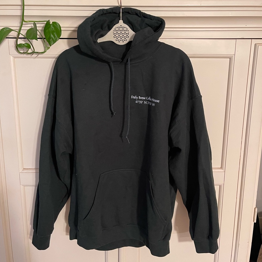 Dark green oversized sweatshirt